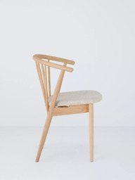 John Lewis Kinross II Dining Chair, Oak/Upholstered Seat - thumbnail 5