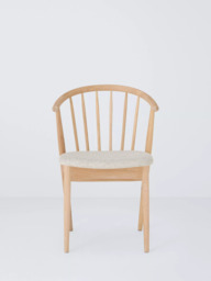 John Lewis Kinross II Dining Chair, Oak/Upholstered Seat - thumbnail 3