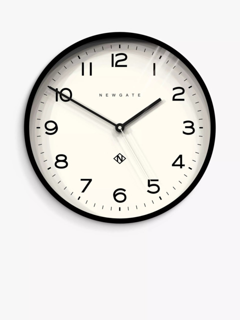 Newgate Clocks Echo Number Three Analogue Wall Clock, 37cm - image 1