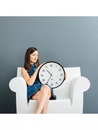 Newgate Clocks Echo Number Three Analogue Wall Clock, 37cm - thumbnail 5