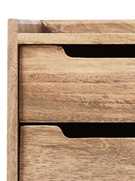 Swoon Southwark 3 Drawer Bedside Table, Natural - thumbnail 5