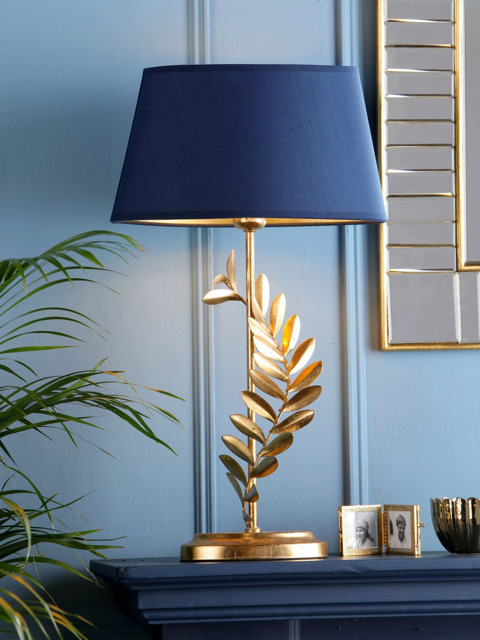 Laura Ashley Archer Leaf Table Lamp, Gold - image 1