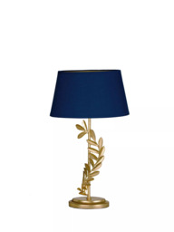 Laura Ashley Archer Leaf Table Lamp, Gold - thumbnail 4