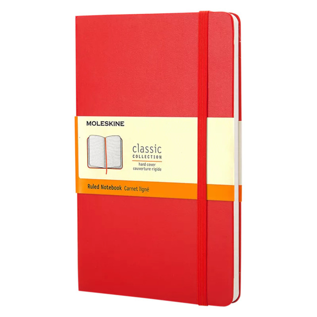 Moleskine Pocket Sized Hard Cover Ruled Notebook - image 1
