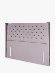 John Lewis Margot Winged Full Depth Upholstered Headboard, King Size - thumbnail 2