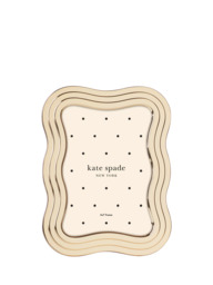 "kate spade new york South Street Wave Photo Frame, 5 x 7"" (13 x 18cm), Gold" - thumbnail 1