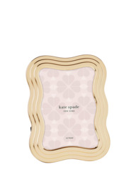 "kate spade new york South Street Wave Photo Frame, 5 x 7"" (13 x 18cm), Gold" - thumbnail 2