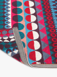 Margo Selby Kilburn Towels, Red/Multi - thumbnail 2