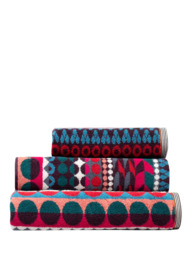 Margo Selby Kilburn Towels, Red/Multi - thumbnail 3
