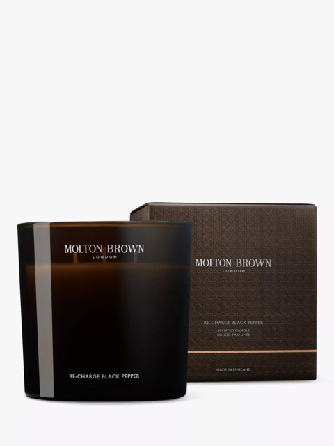 Molton Brown Re-charge Black Pepper Scented Luxury Candle, 600g - image 1