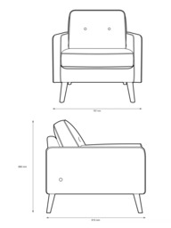 G Plan Vintage The Sixty Five Armchair - thumbnail 2