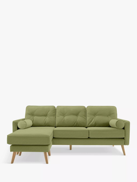 G Plan Vintage The Sixty Five LHF Large 3 Seater Chaise End Sofa - image 1