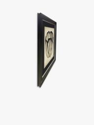 Brookpace Lascelles 'Pop Floral IV' Framed Print, 49 x 49cm, Black/Cream - thumbnail 2