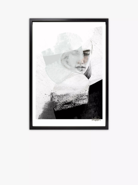 Brookpace Lascelles Anna Bulow 'A Quiet Reminder' Limited Edition Framed Print, 75 x 55cm, Black/White - image 1