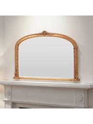 Yearn Victorian Arched Overmantel Wall Mirror, 89 x 127cm - thumbnail 3
