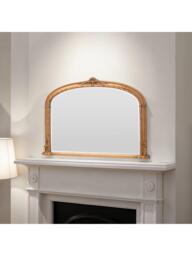 Yearn Victorian Arched Overmantel Wall Mirror, 89 x 127cm - thumbnail 4