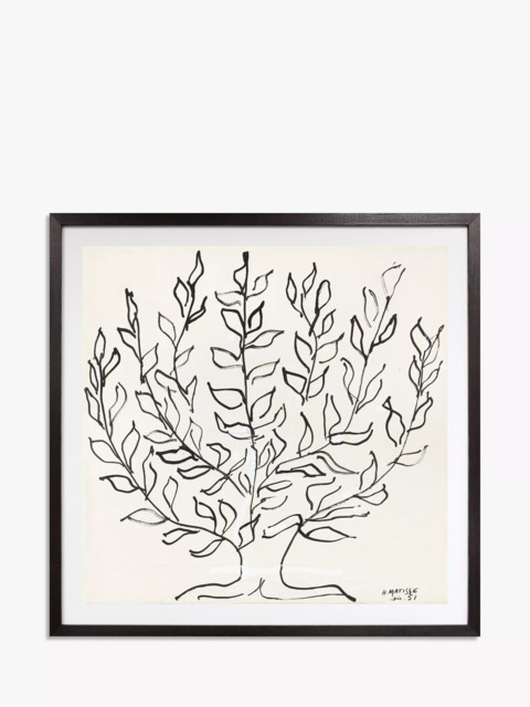 John Lewis Henri Matisse 'The Plain Tree 1951' Framed Print & Mount, 102 x 102cm - image 1
