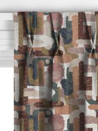John Lewis Jazz Embroidery Made to Measure Curtains or Roman Blind, Multi - thumbnail 5