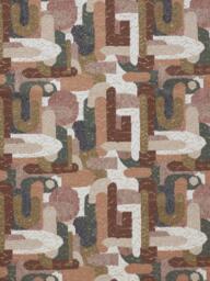 John Lewis Jazz Embroidery Made to Measure Curtains or Roman Blind, Multi - thumbnail 1