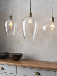 Bay Lighting Brighton Single Pendant Ceiling Light, Antique Brass - thumbnail 6