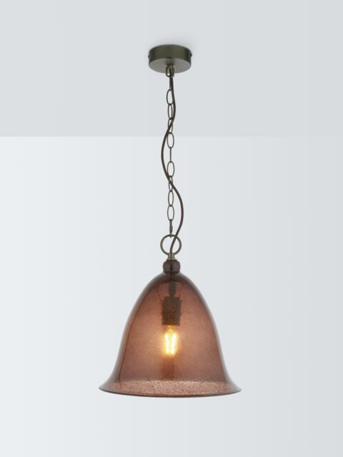 John Lewis Farmhouse Bubble Glass Pendant Ceiling Light - image 1