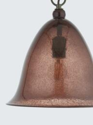 John Lewis Farmhouse Bubble Glass Pendant Ceiling Light - thumbnail 3