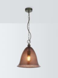 John Lewis Farmhouse Bubble Glass Pendant Ceiling Light - thumbnail 1