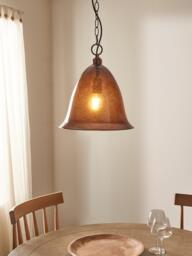 John Lewis Farmhouse Bubble Glass Pendant Ceiling Light - thumbnail 5