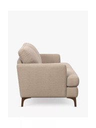 John Lewis Iona Grand 4 Seater Sofa, Dark Leg, Easy Clean Chunky Chenille Natural - thumbnail 3