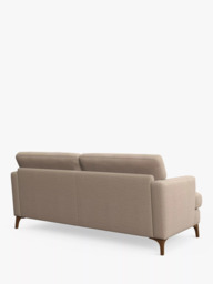 John Lewis Iona Grand 4 Seater Sofa, Dark Leg, Easy Clean Chunky Chenille Natural - thumbnail 4