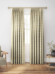 William Morris At Home Larkspur Made to Measure Curtains or Roman Blind, Ochre - thumbnail 5