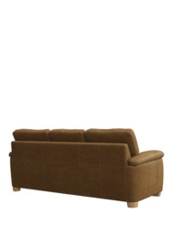 John Lewis Camden Grand 4 Seater Leather Sofa, Light Leg - thumbnail 4
