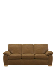 John Lewis Camden Grand 4 Seater Leather Sofa, Light Leg - thumbnail 5