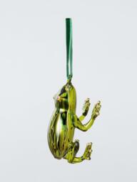 John Lewis The Curator Frog Bauble, Green - thumbnail 2