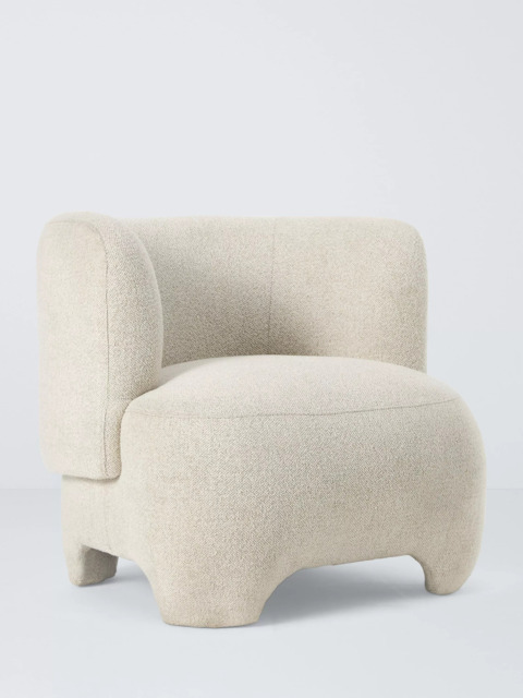 John Lewis Elephant Armchair, Natural Boucle - image 1