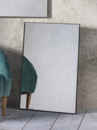 Gallery Direct Hurston Rectangular Metal Frame Wall Mirror - thumbnail 2