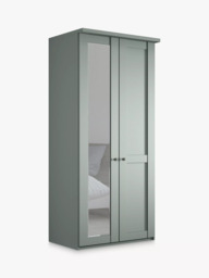John Lewis Marlow 100cm Hinged Wardrobe with Left Mirror