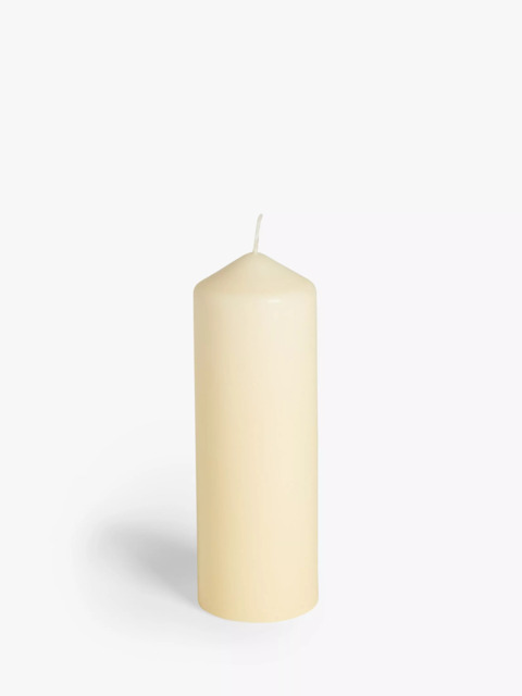 John Lewis Large Pillar Candle - image 1