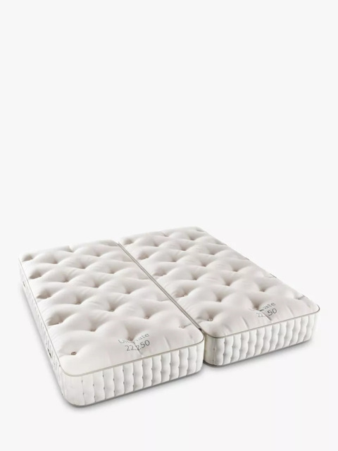John Lewis Ultimate Natural Collection 22250 Zip Link Mattress, Firmer Tension, Large Emperor - image 1