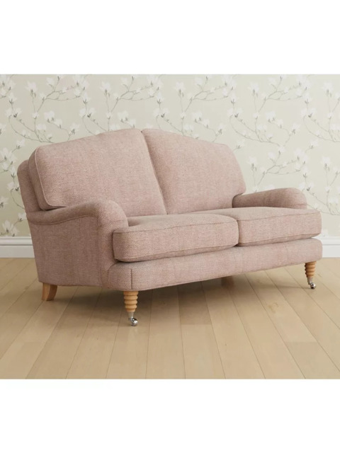 Laura Ashley Lynden Small 2 Seater Sofa, Oak Leg - image 1
