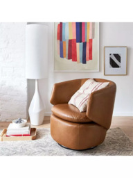 west elm Asymmetry Ceramic Floor Lamp, White - thumbnail 3