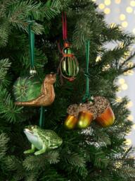 John Lewis The Curator Beetle Bauble, Green - thumbnail 3