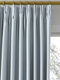 John Lewis Cotton Blend Made to Measure Curtains or Roman Blind, Mineral - thumbnail 2