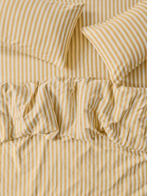 Piglet in Bed Pembroke Stripe Linen Blend Bedding - image 1