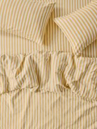 Piglet in Bed Pembroke Stripe Linen Blend Bedding - thumbnail 1