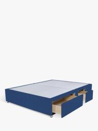 John Lewis Non-Sprung Upholstered Continental 2+2 Drawer Divan Base, Double - thumbnail 2