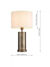 Bay Lighting Narva Table Lamp, Aged Bronze - thumbnail 5
