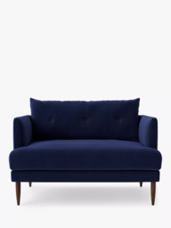 Swoon Kalmar Loveseat, Dark Leg