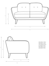 John Lewis Arlo Small 2 Seater Sofa - thumbnail 2