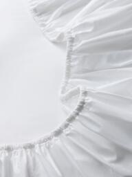 John Lewis Egyptian Cotton Percale Easy Care 260 Thread Count Deep Fitted Sheet - thumbnail 3